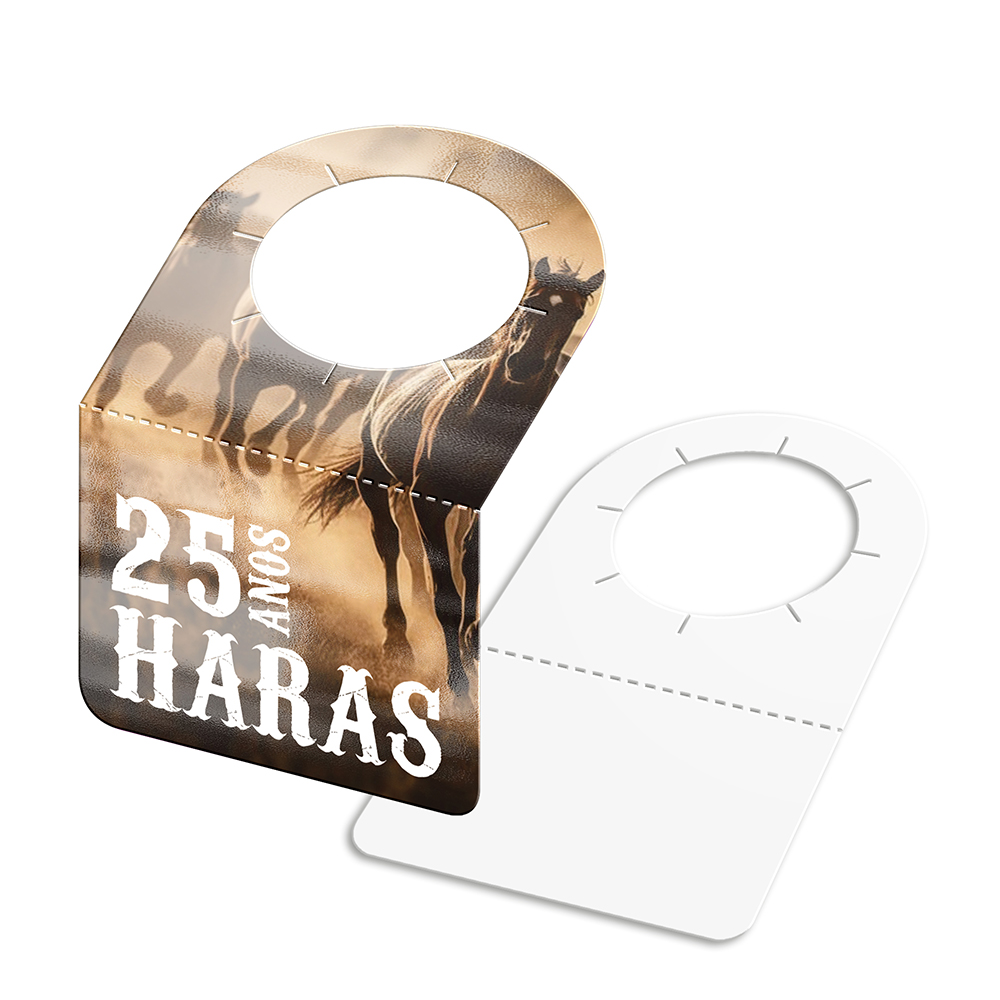 Tags Para Garrafa Couchê 250g Verniz Uv Total Frente (91x102mm)