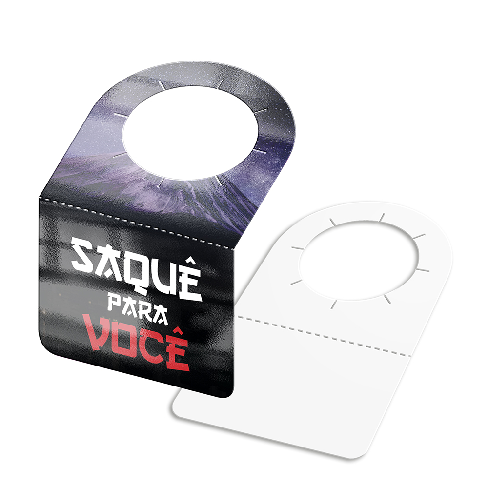 Tags Para Garrafa Couchê 250g Verniz Uv Total Frente (91x102mm)