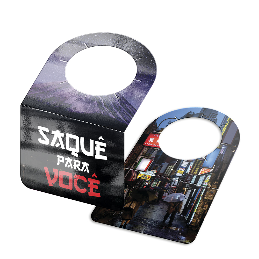 Tags Para Garrafa Couchê 250g Verniz Uv Total Frente (91x102mm)