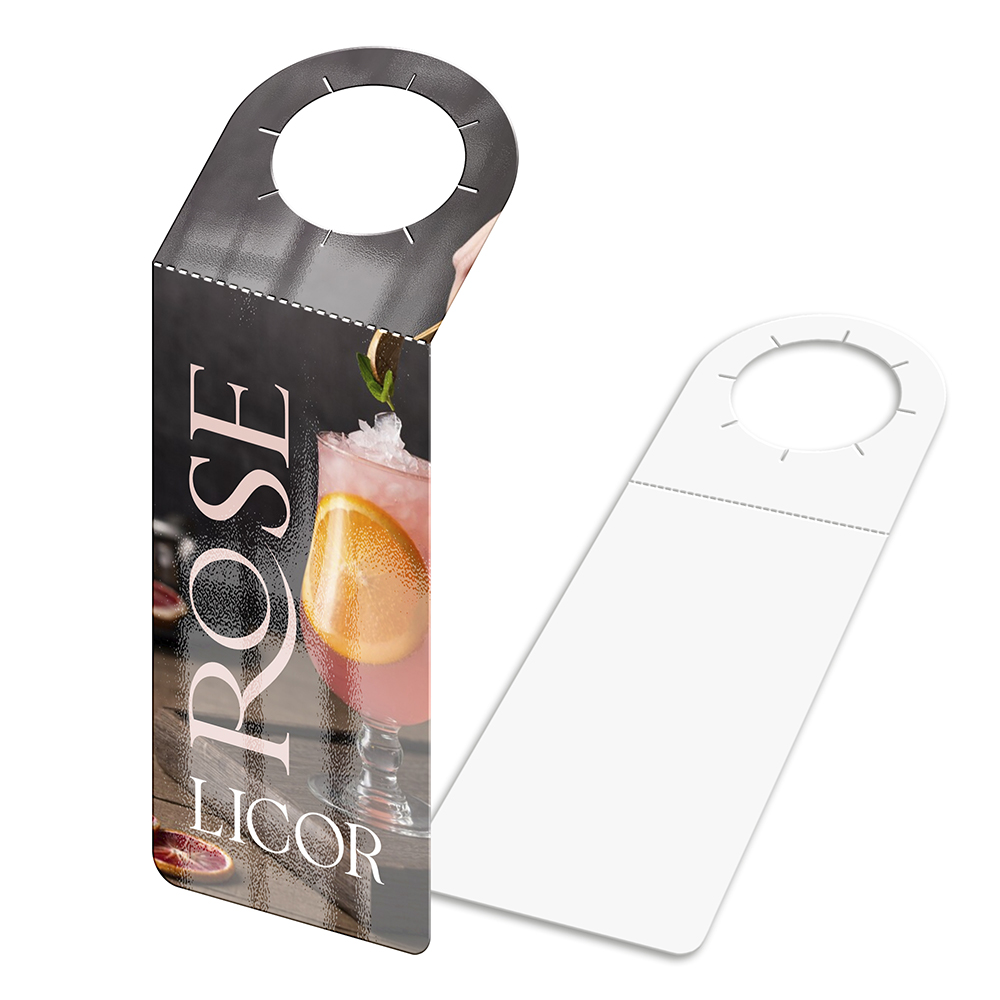 Tags Para Garrafa Couchê 250g Verniz Uv Total Frente (91x204mm)
