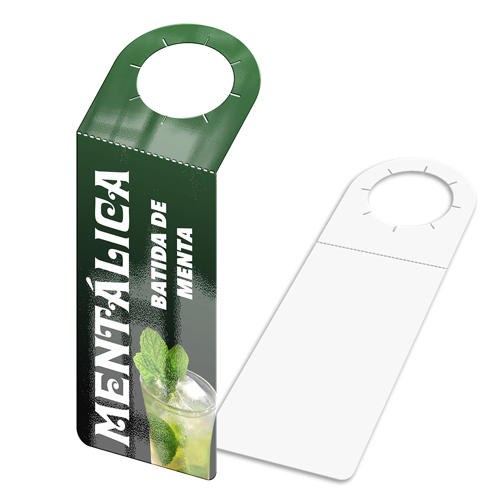 Tags Para Garrafa Couchê 250g Verniz Uv Total Frente (91x204mm)