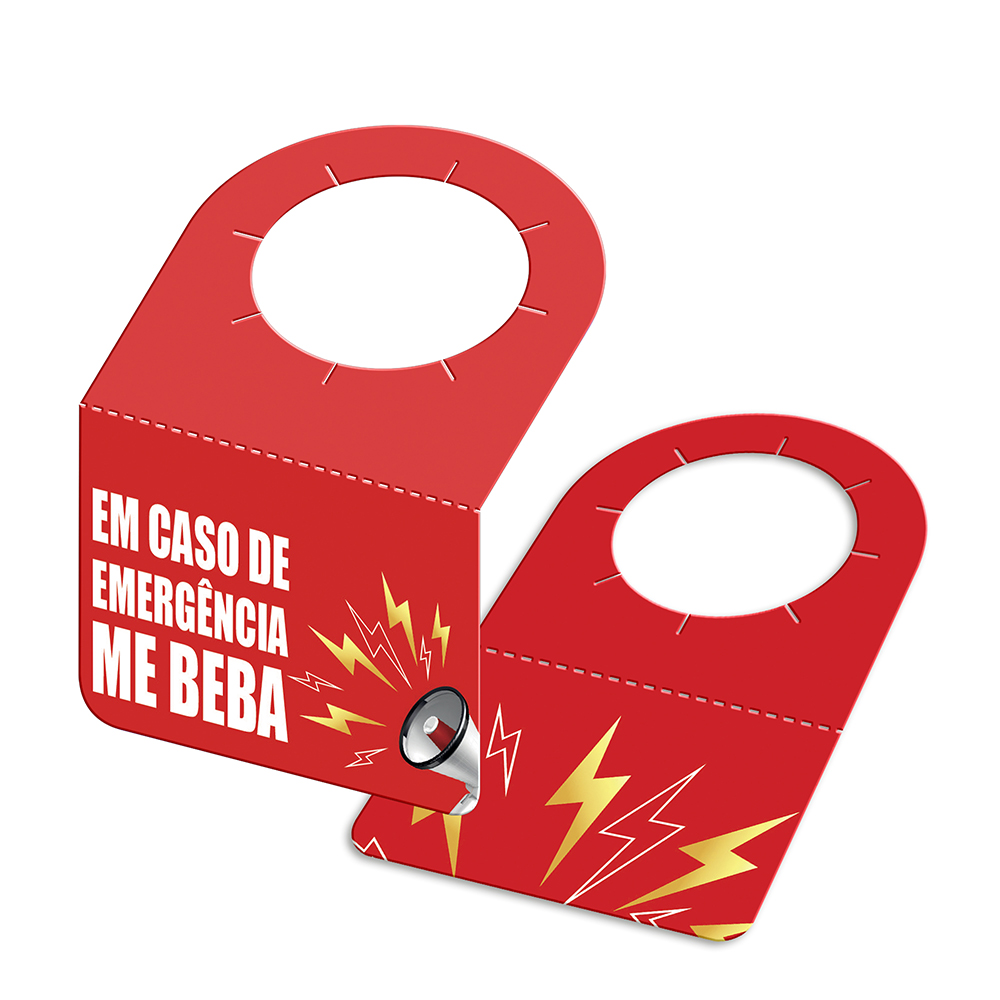 Tags Para Garrafa Couchê 300g Laminação Fosca Frente E Verso (91x102mm)
