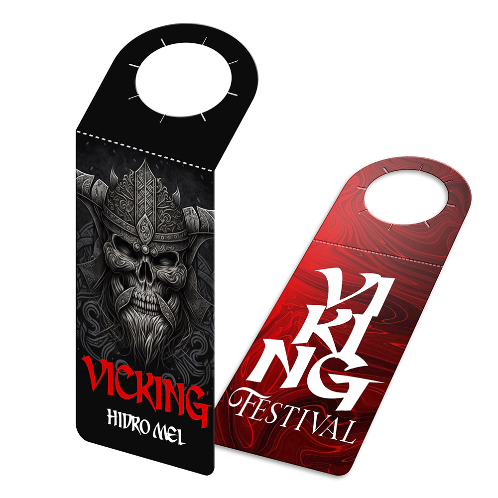 Tags Para Garrafa Couchê 300g Laminação Fosca Frente E Verso (91x204mm)