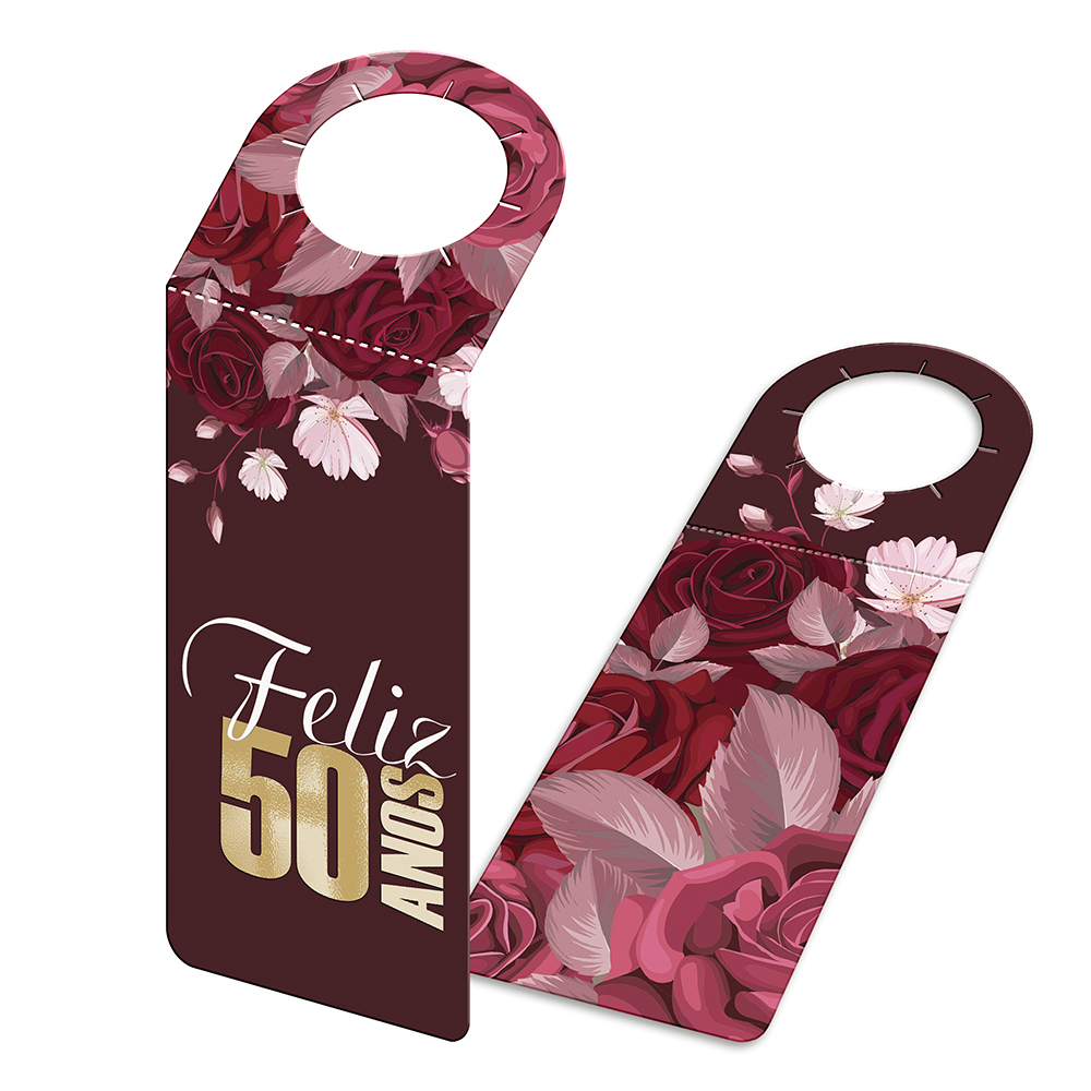 Tags Para Garrafa Couchê 300g Laminação Fosca Verniz Localizado Frente (91x204mm)