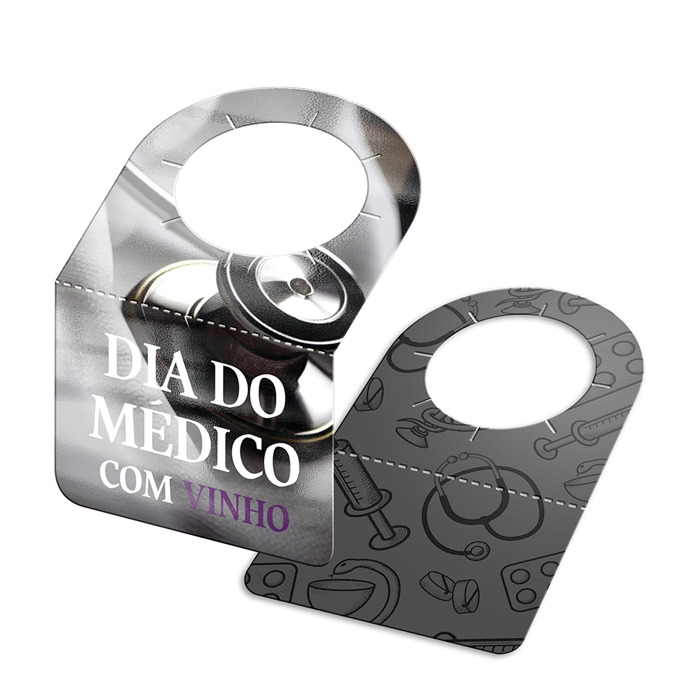 Tags Para Garrafa Couchê 300g Verniz Uv Total Frente (91x102mm)