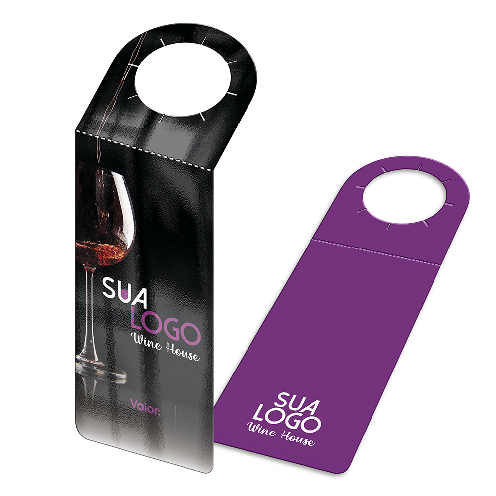 Tags Para Garrafa Couchê 300g Verniz Uv Total Frente (91x204mm)