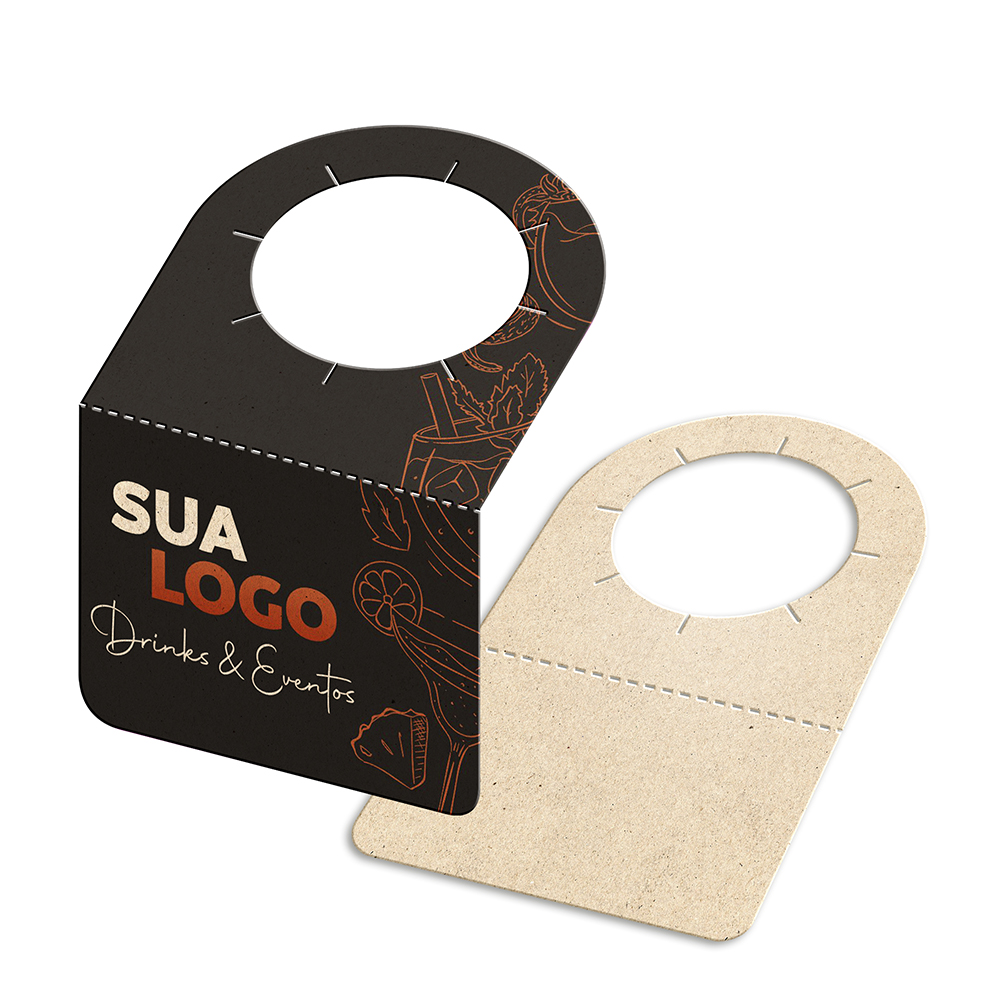 Tags Para Garrafa Reciclato 240g Sem Laminação E Sem Verniz (91x102mm)