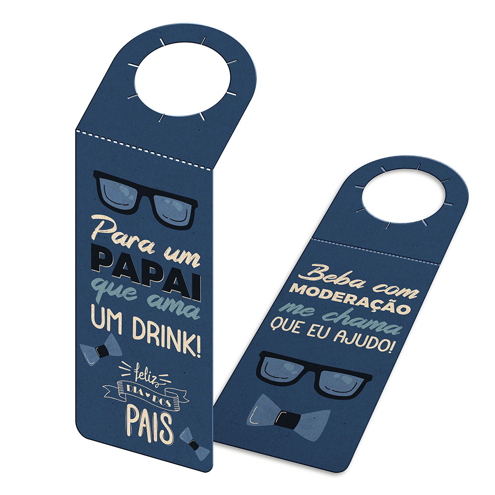 Tags Para Garrafa Reciclato 240g Sem Laminação E Sem Verniz (91x204mm)