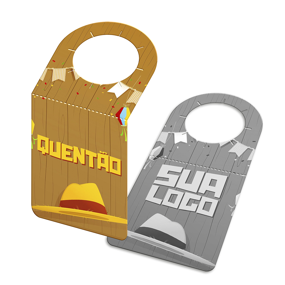 Tags Para Garrafa Couchê 250g Sem Laminação E Sem Verniz (91x153mm)