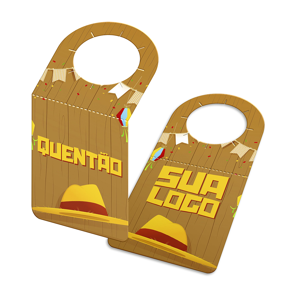 Tags Para Garrafa Couchê 250g Sem Laminação E Sem Verniz (91x153mm)