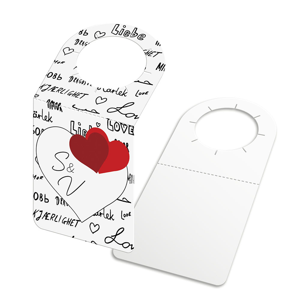 Tags Para Garrafa Couchê 250g Sem Laminação E Sem Verniz (91x153mm)