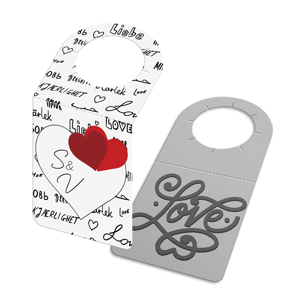 Tags Para Garrafa Couchê 250g Sem Laminação E Sem Verniz (91x153mm)