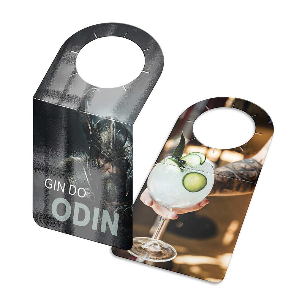 Tags Para Garrafa Couchê 250g Verniz Uv Total Frente (91x153mm)