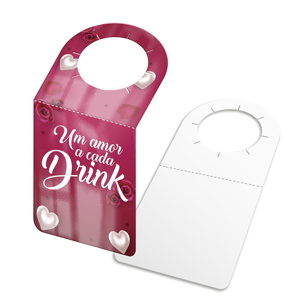 Tags Para Garrafa Couchê 300g Verniz Uv Total Frente (91x153mm)