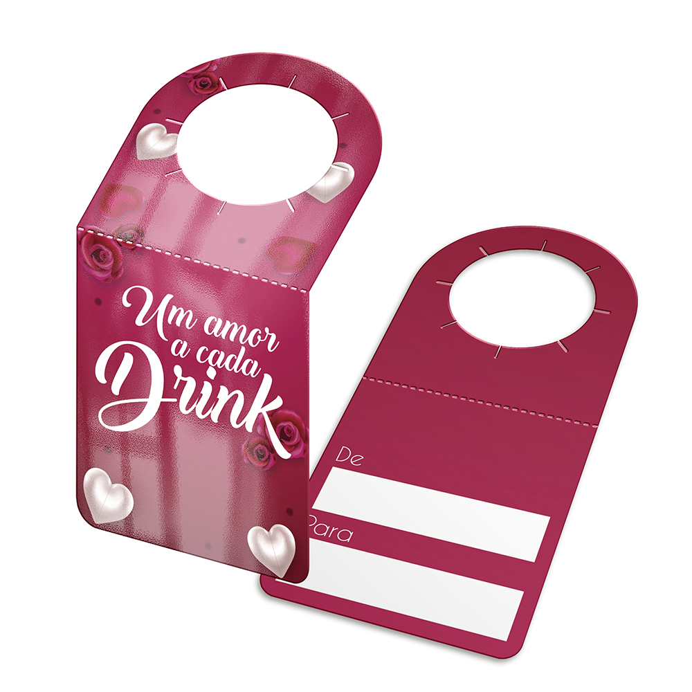 Tags Para Garrafa Couchê 300g Verniz Uv Total Frente (91x153mm)