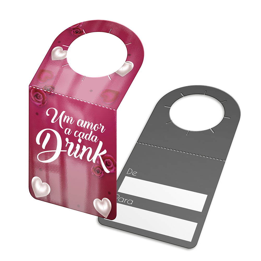 Tags Para Garrafa Couchê 300g Verniz Uv Total Frente (91x153mm)