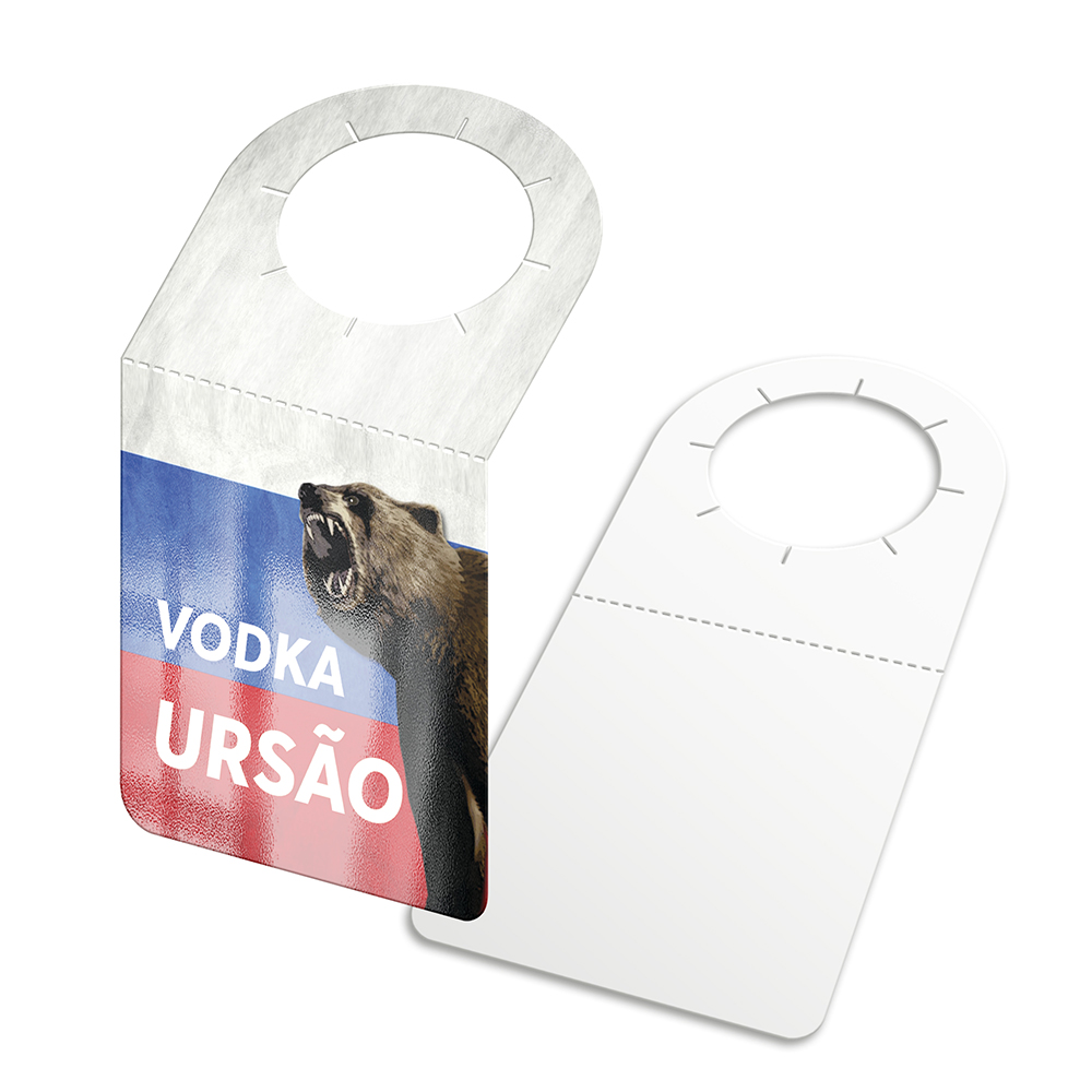 Tags Para Garrafa Couchê 300g Verniz Uv Total Frente (91x153mm)