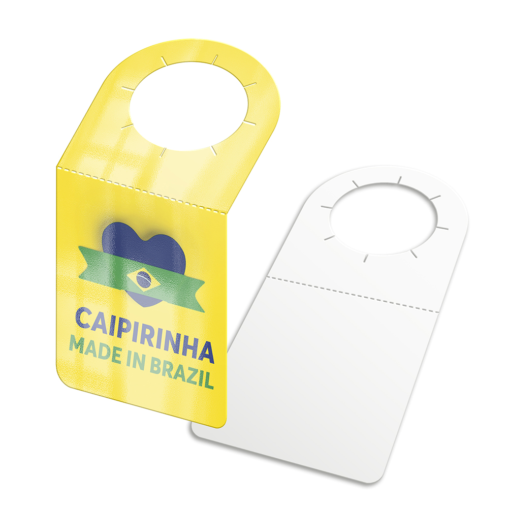 Tags Para Garrafa Couchê 300g Verniz Uv Total Frente (91x153mm)