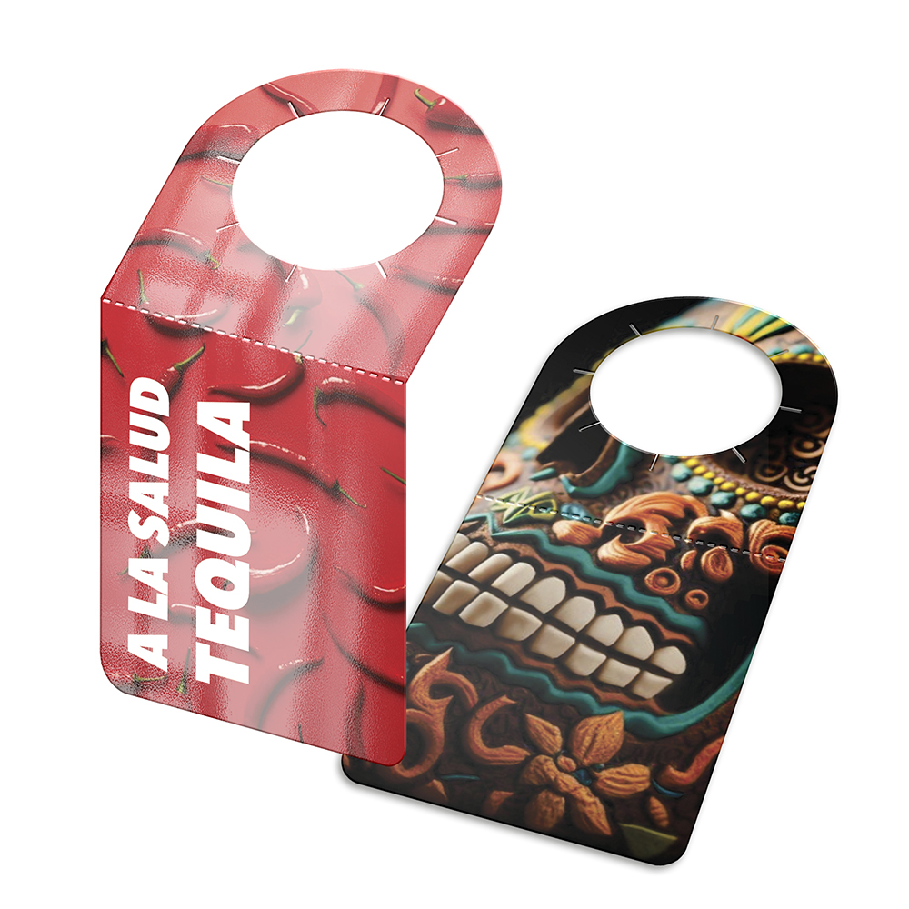 Tags Para Garrafa Couchê 300g Verniz Uv Total Frente (91x153mm)