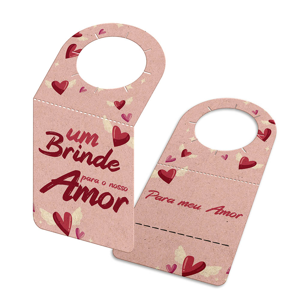 Tags Para Garrafa Reciclato 240g Sem Laminação E Sem Verniz (91x153mm)