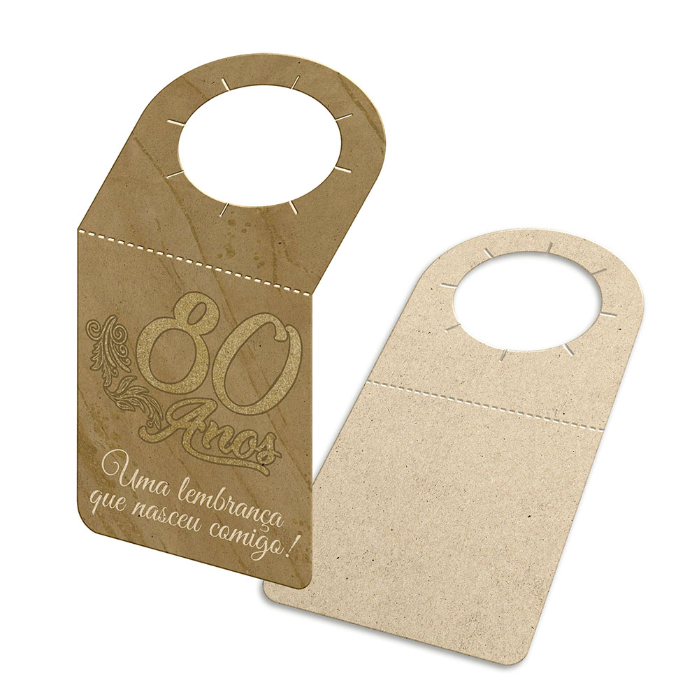 Tags Para Garrafa Reciclato 240g Sem Laminação E Sem Verniz (91x153mm)