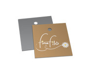 Tags Padrão Furo Supremo 255g Verniz Uv Total Frente (45x51mm)