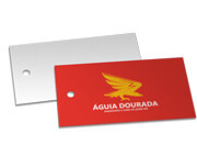 Tags Padrão Furo Supremo 255g Verniz Uv Total Frente (91x51mm)