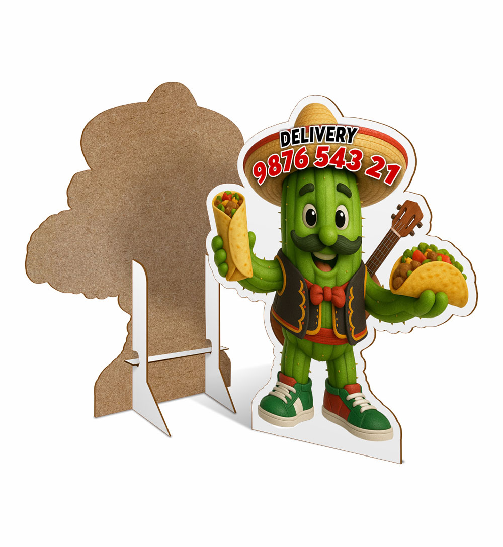 Totem Silhueta Mdf 3mm