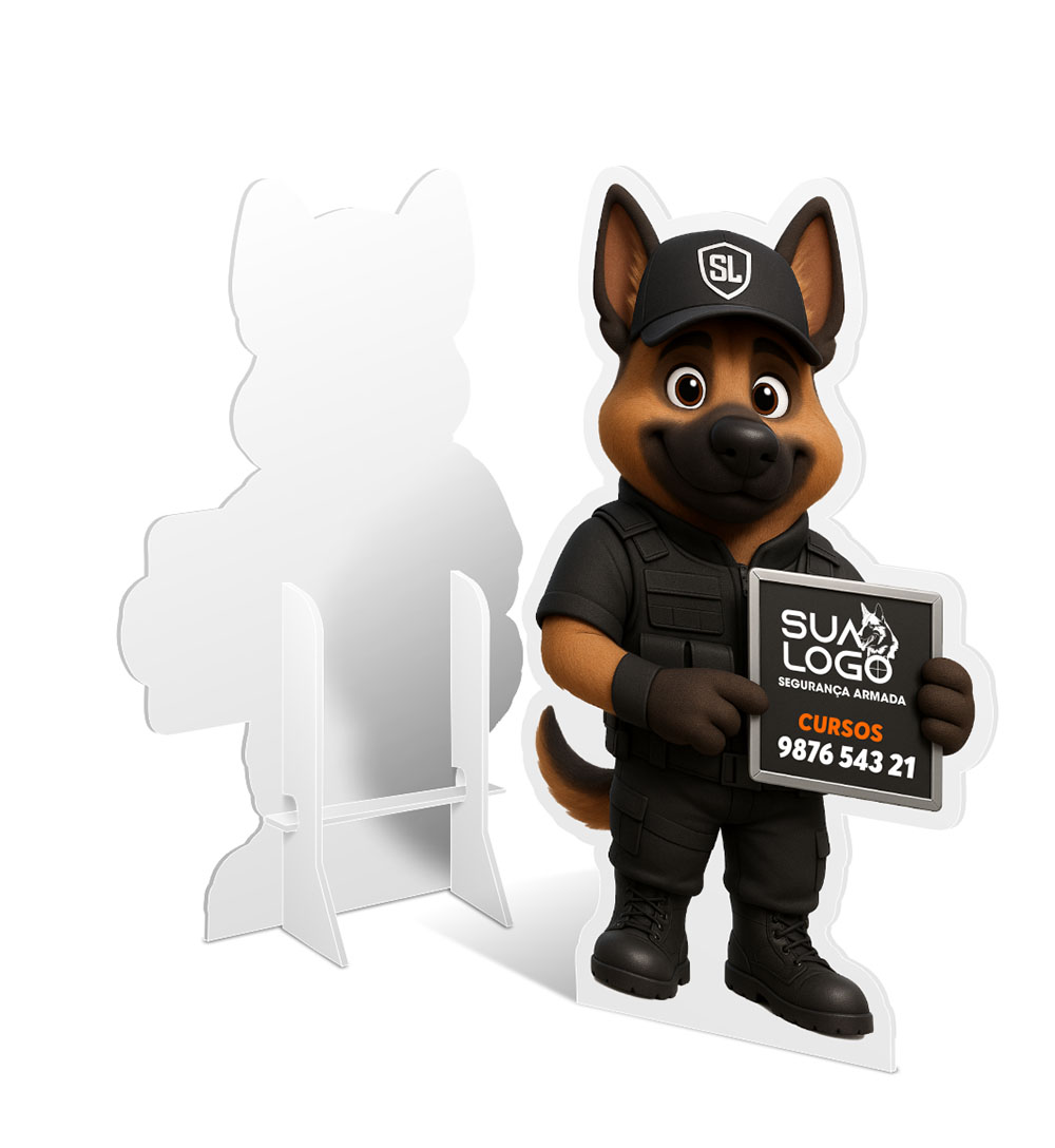 Totem Silhueta Pvc Expandido 10mm