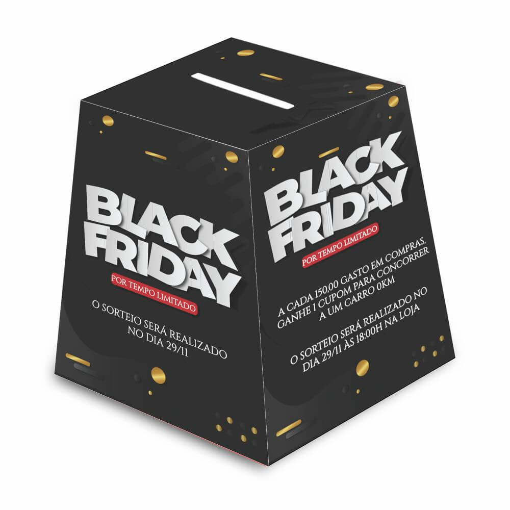 Urna Personalizada Couchê (140x140mm)