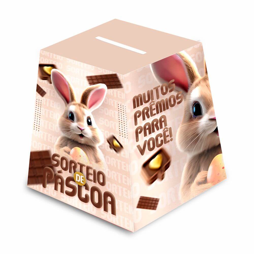 Urna Personalizada Couchê (140x140mm)