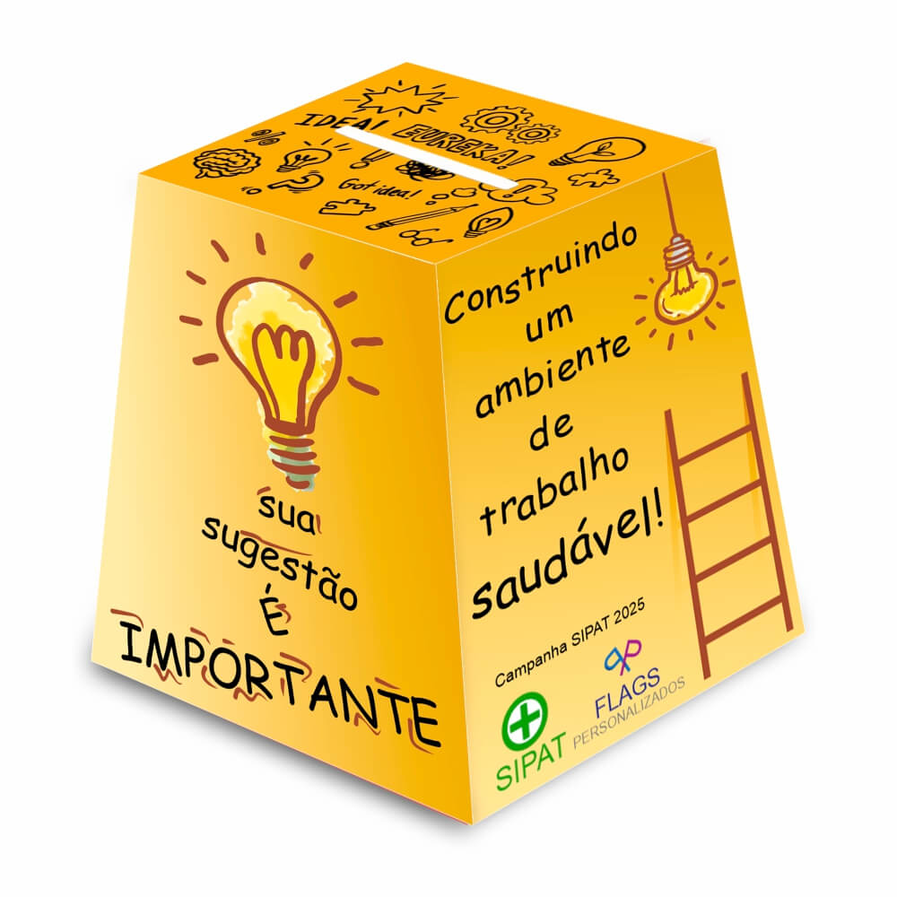 Urna Personalizada Couchê (250x250mm)