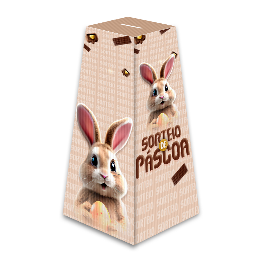 Urna Personalizada Polionda 3mm (250x500mm)