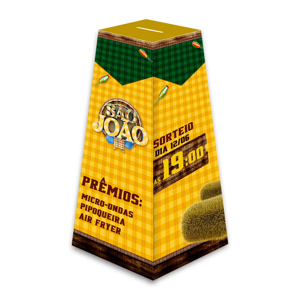 Urna Personalizada Polionda 3mm (350x700mm)