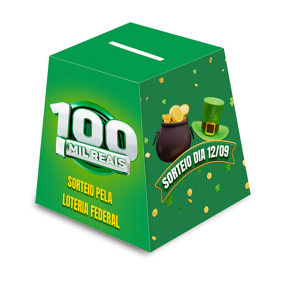 Urna Personalizada Polionda 3mm (140x140mm)