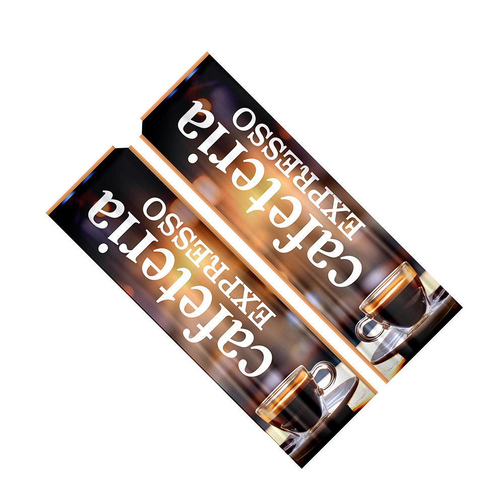 Wind Banner Bandeira Avulsa Tecido Oxford Tamanho G (Modelo Retangular)