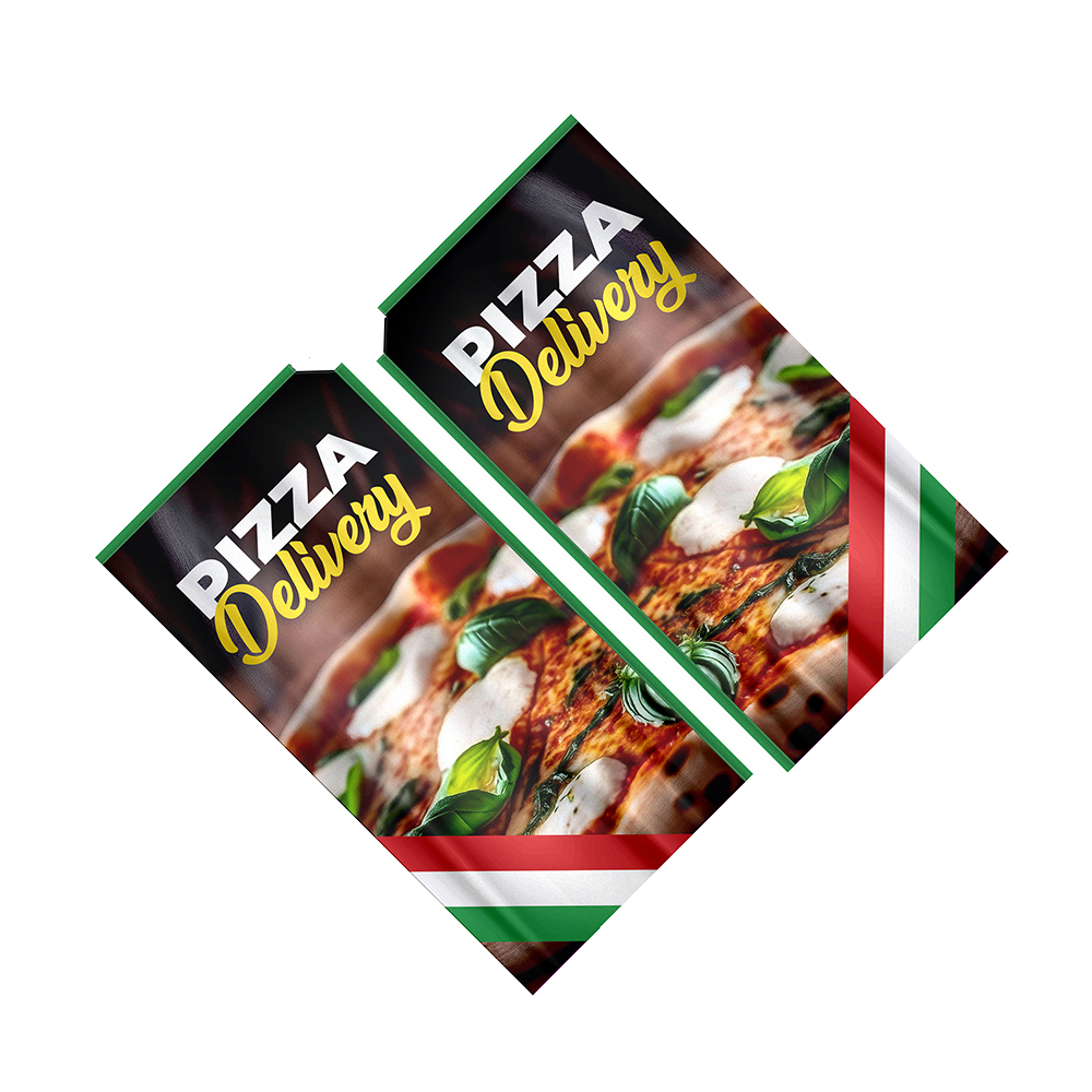 Wind Banner Bandeira Avulsa Tecido Oxford Tamanho P (Modelo Retangular)